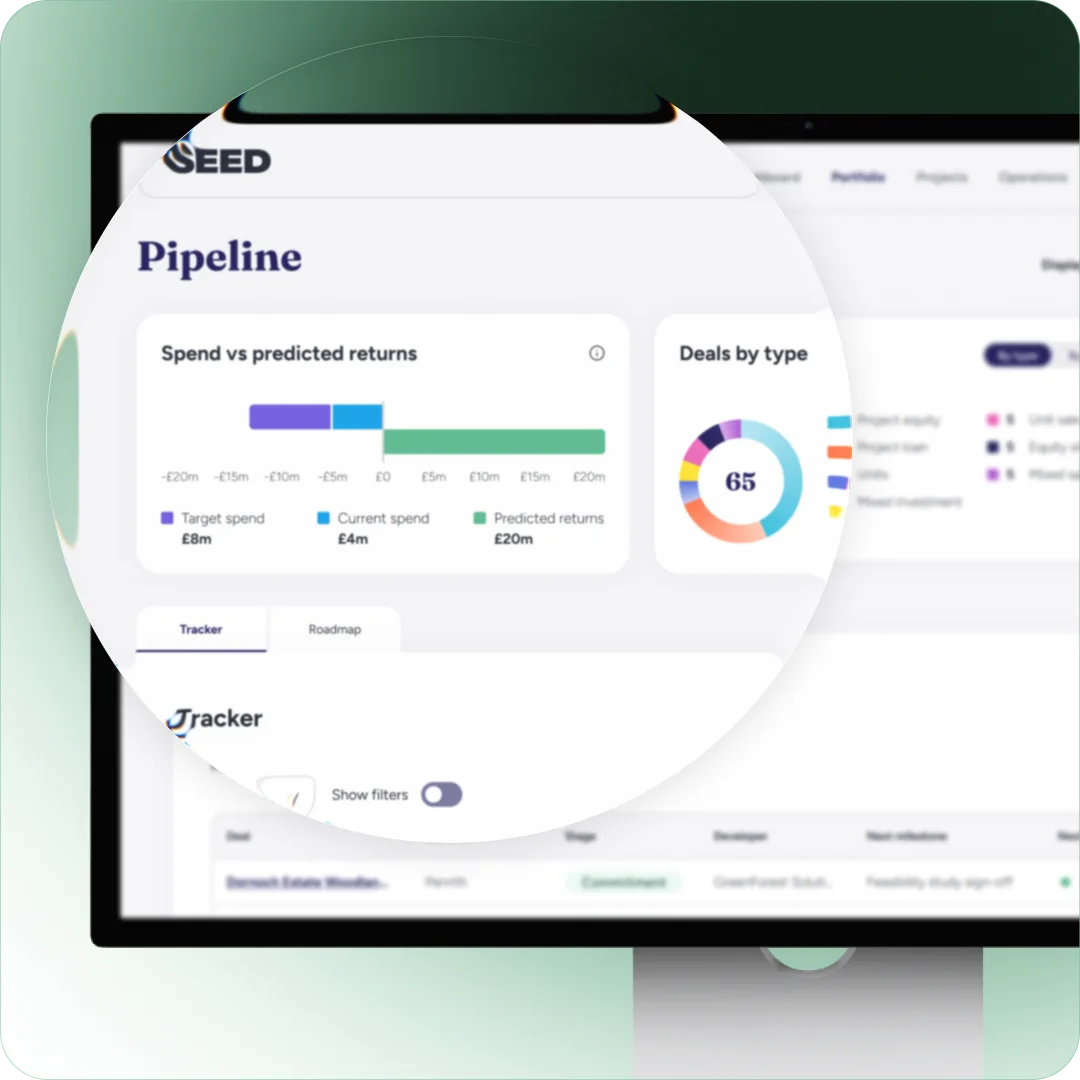 Kana Seed portfolio management dashboard